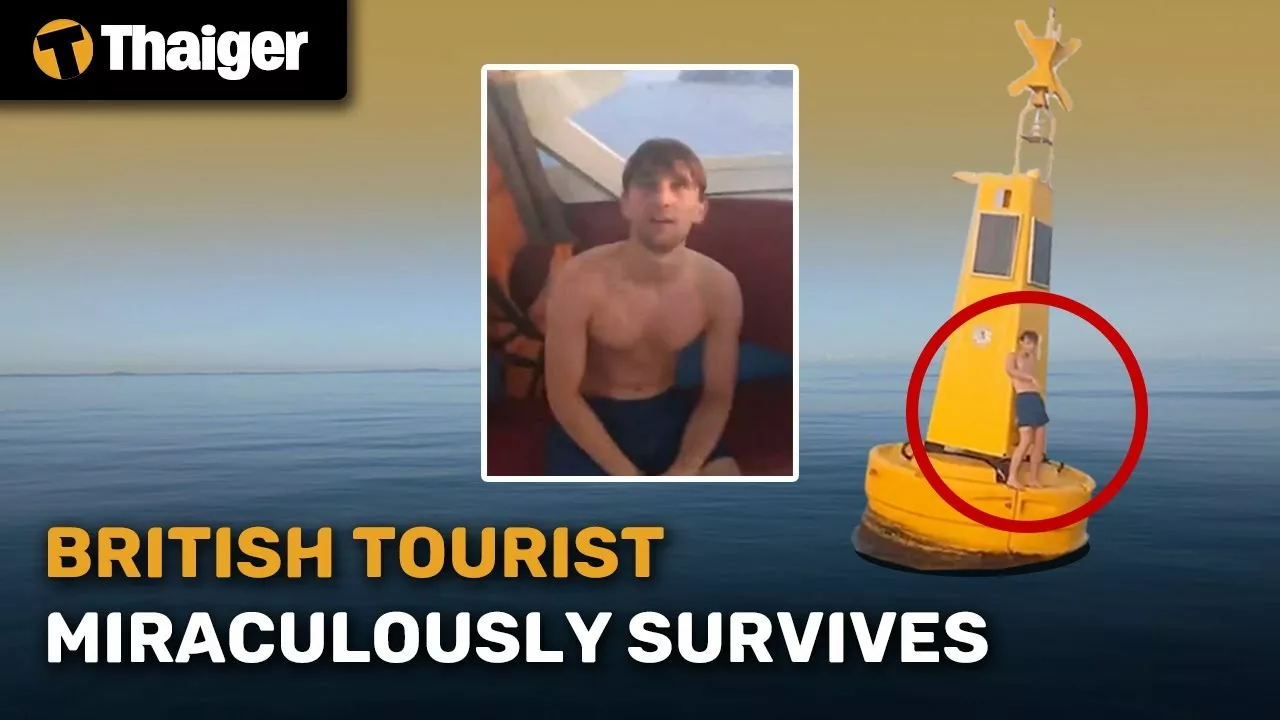 British Tourist Miraculously Survives Near-Fatal Swimming Mishap off Pattaya Coast | GMT
