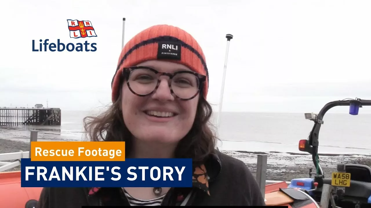 Rescuee Frankie Talks About Being Rescued by the RNLI | RNLI