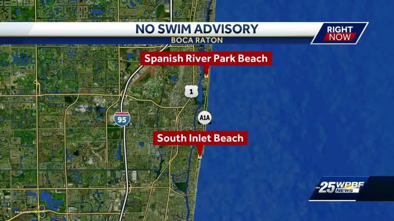 South Florida ‘No Swim’ Advisories in Effect | WPBF 25 News