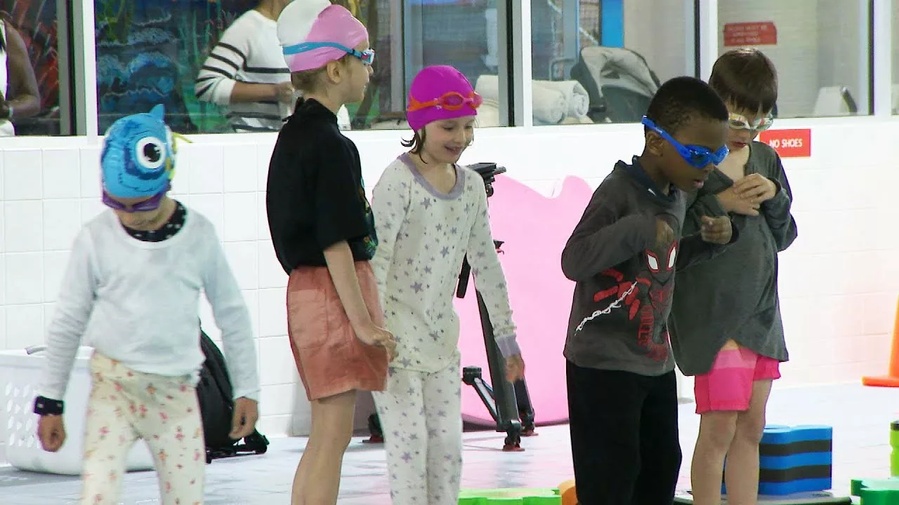 Why Teaching Kids to Swim in Regular Clothes Is Important | Inside Edition