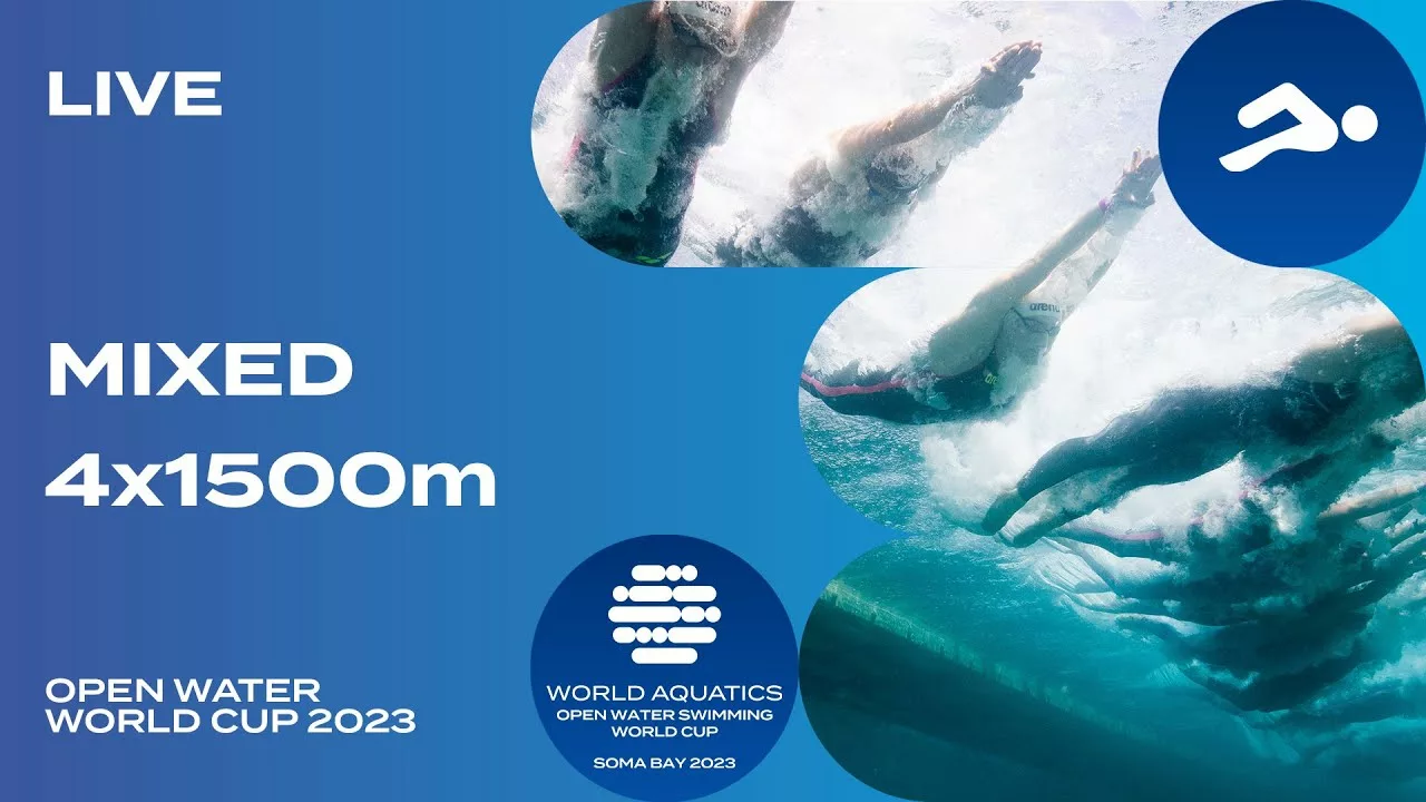 LIVE | Mixed Team 4x1500M | Open Water World Cup 2023 | Soma Bay | World Aquatics