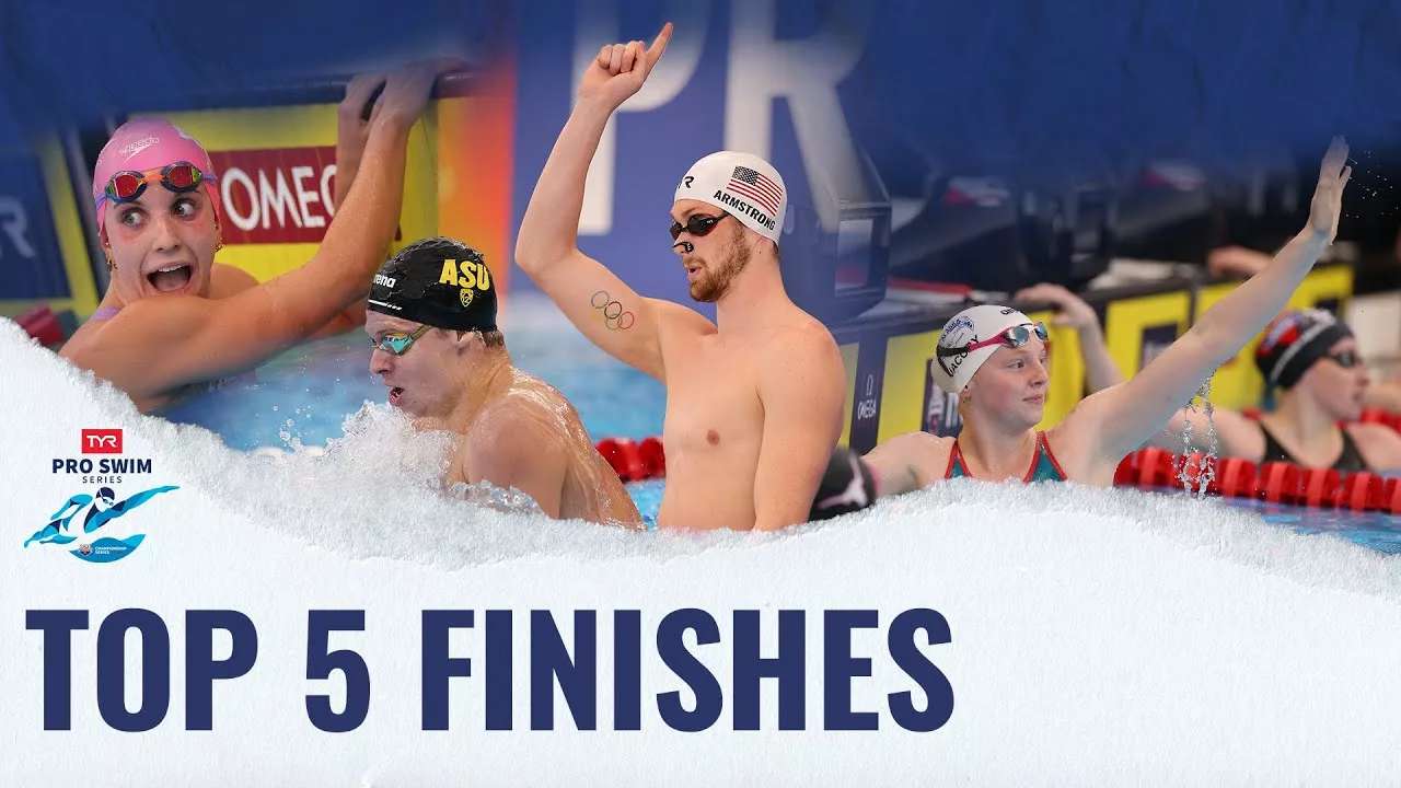 Top 5 Finishes in Westmont | Tyr Pro Swim Series Event Highlights | USA Swimming