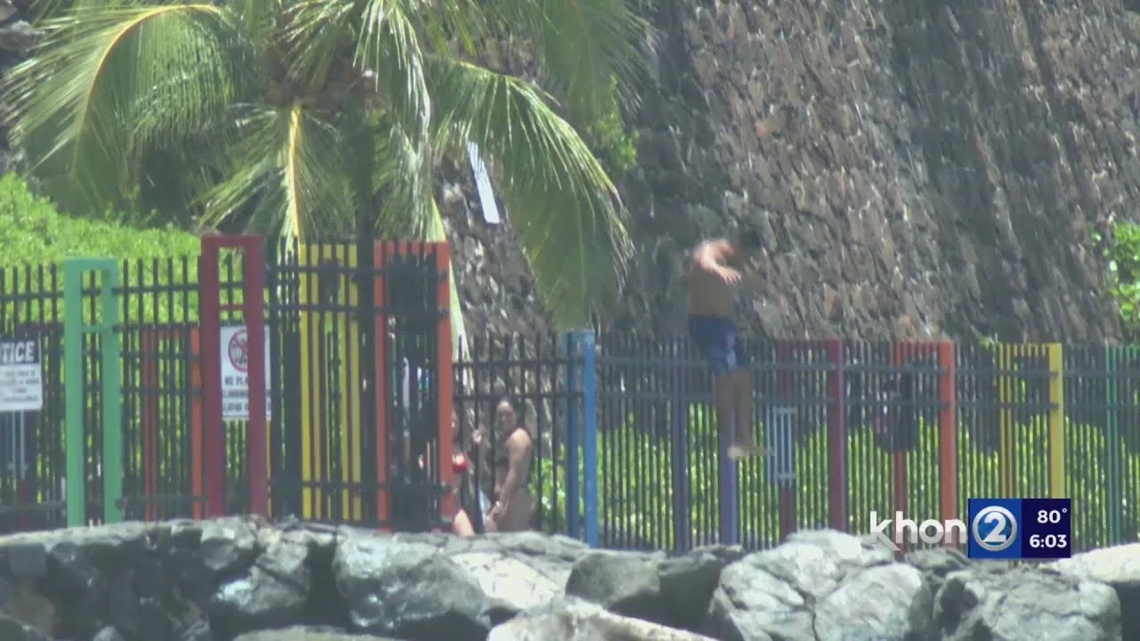 Dismantle Debate at Popular Swimming, Jumping Spot | KHON2 News