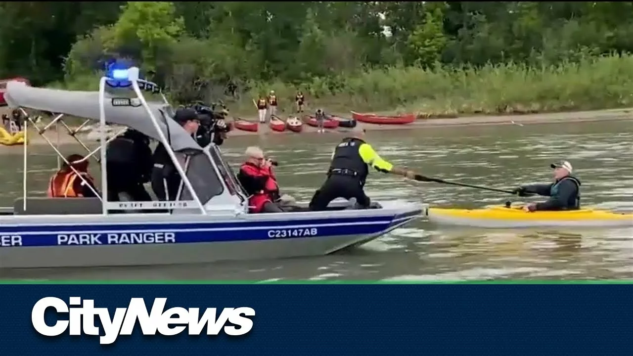 Caution Urged Around Edmonton Waters as Search Continues for Missing Swimmer | CityNews