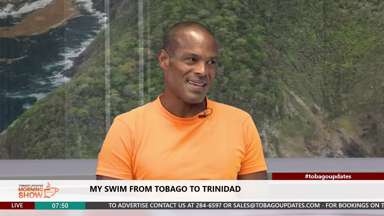My Swim From Tobago to Trinidad | John Procope | Host: Rhea George | Tobago Updates
