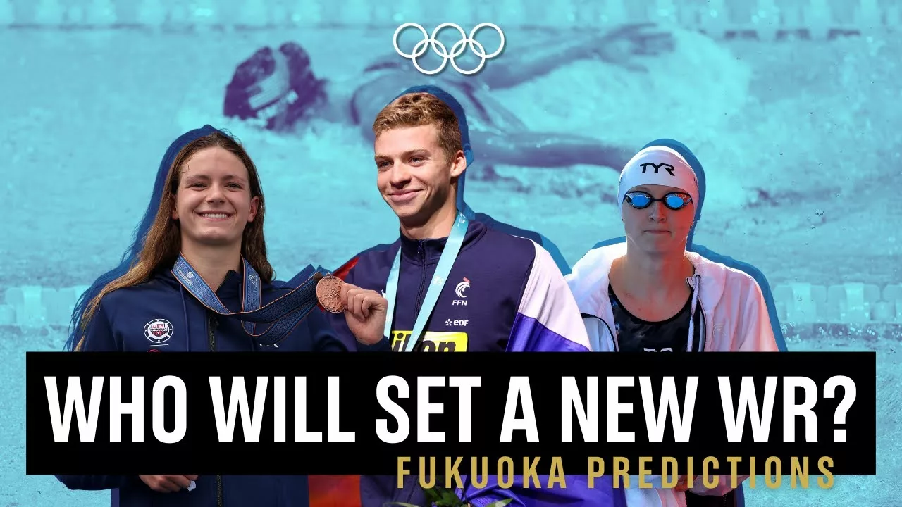 New World Record Incoming at the #WorldAquaticsChamps | Olympics