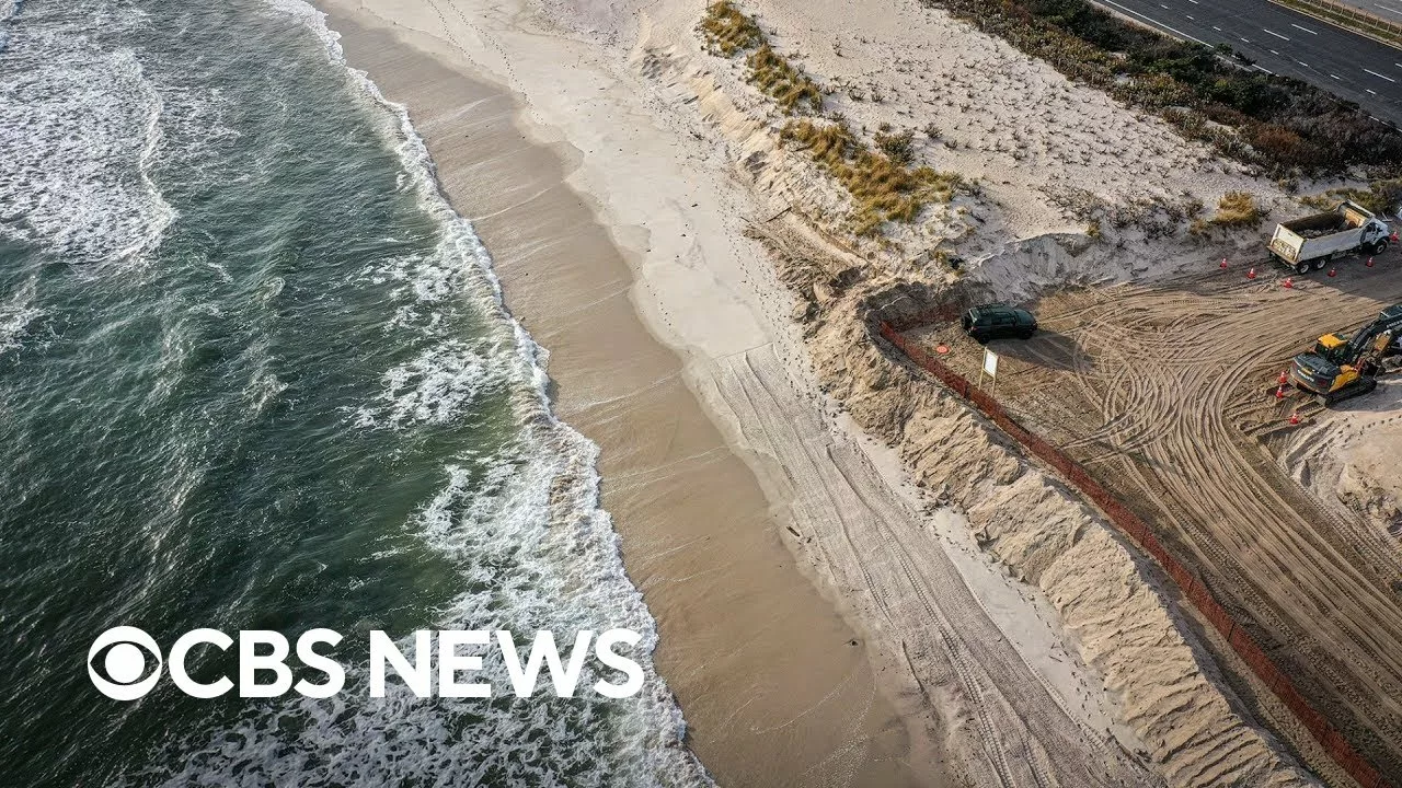 Shark Bite Puts New York Beachgoers on High Alert | CBS News