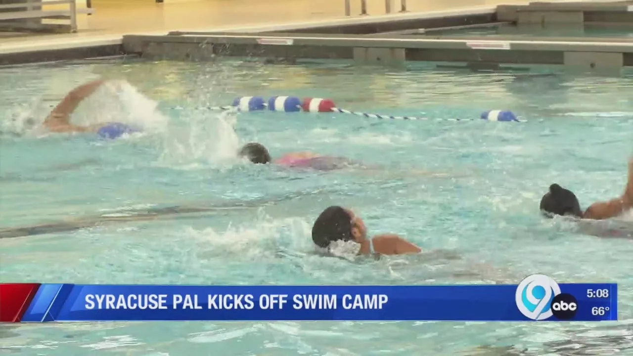 Syracuse Pal Kicks off Swim Camp | NewsChannel 9 WSYR Syracuse