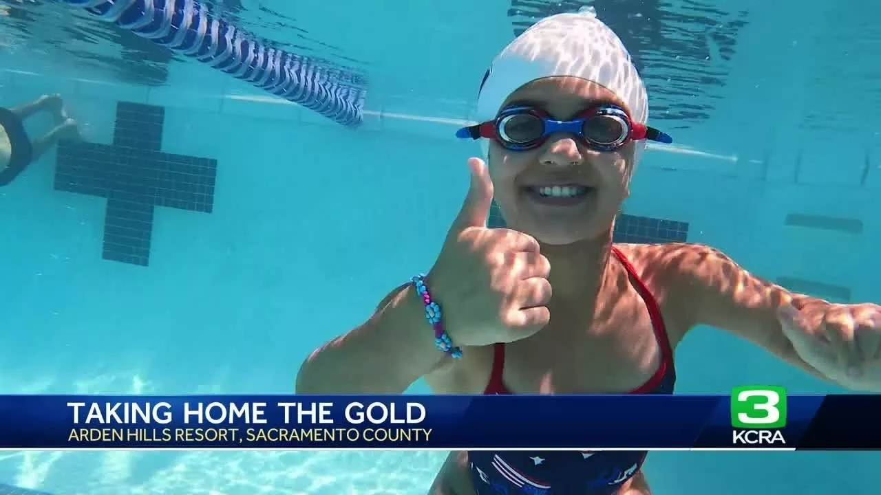 11-Year-Old Sacramento Swimmer Takes Home Gold in World Dwarf Games | KRCA 3 11-Year-Old Sacramento Swimmer Takes Home Gold in World Dwarf Games | KRCA 3