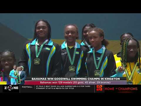 Bahamas Win Goodwill Swimming Championship in Kingston | SportsMax TV