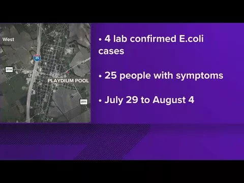 Four E.coli Cases Could Be Linked to West Swimming Pool, According to Health Department | KCENNews