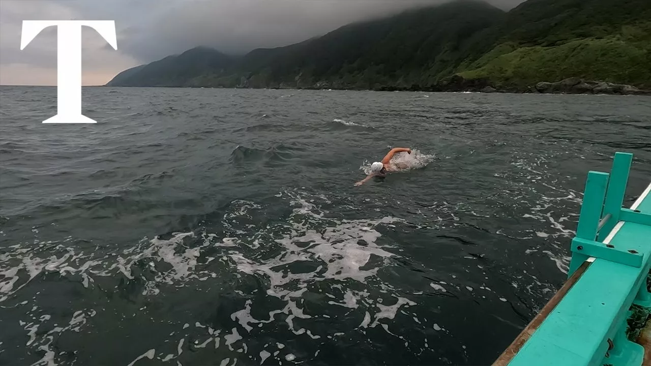 Scots Swimmer Smashes Record for Oceans Seven Challenge | The Times and The Sunday Times