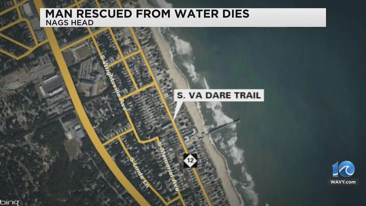 Swimmer Pulled From Ocean in Nags Head Dies | WAVY TV 10