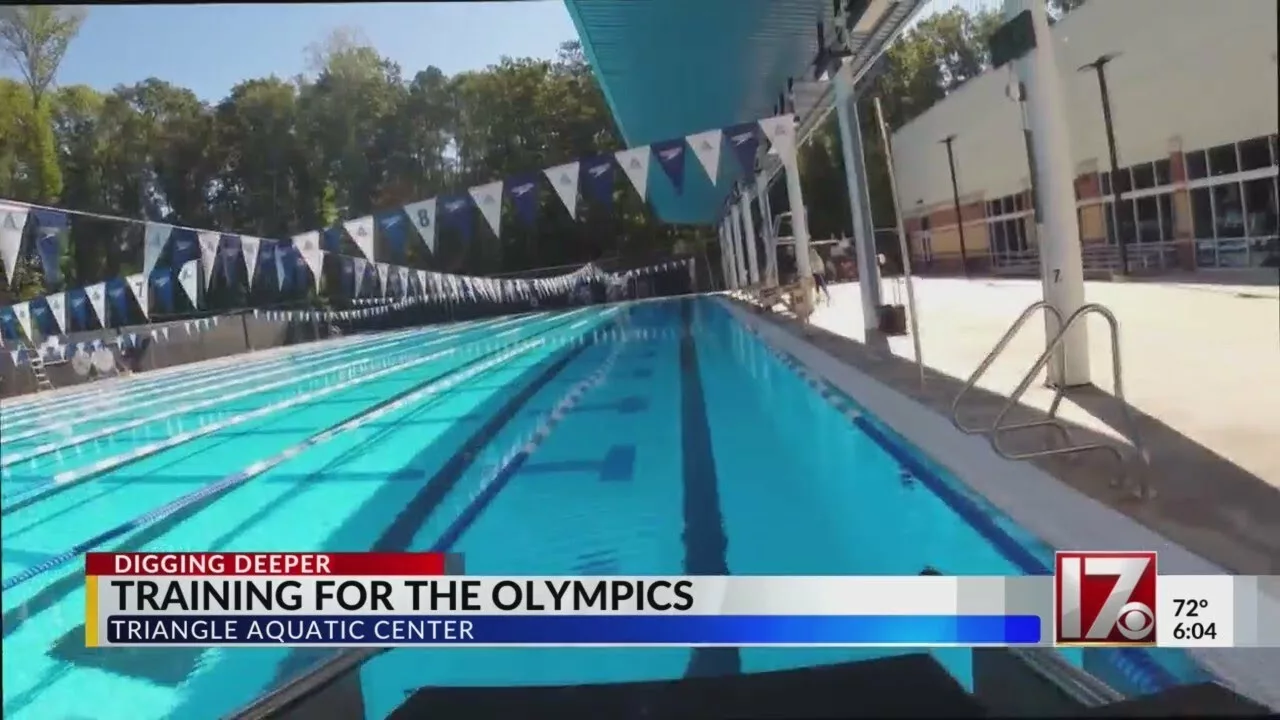 North Carolina Aquatic Center Chosen as Training Site for US Olympic Swim Team | CBS 17