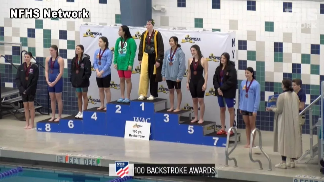 Canton Girls’ Swimmer Wins State Title | 7News | WWNY | Watertown