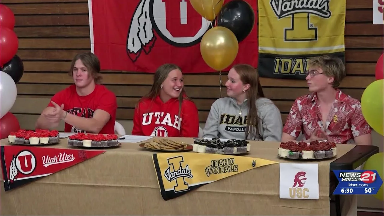 ‘We did it, we made it’: Four Bend Swim Club swimmers commit to DI colleges | KTVZ NewsChannel 21