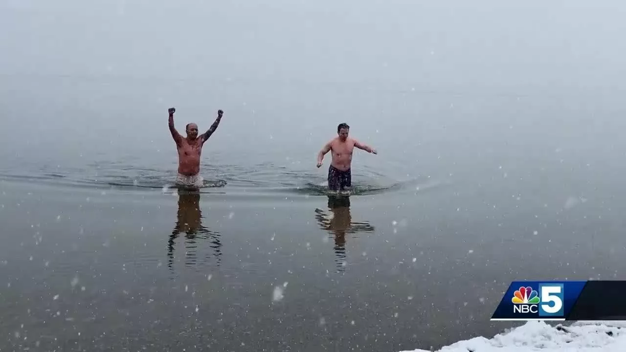 From Swimming to Skiing, People of All Ages Enjoy the Snowstorm in Burlington | MyNBC5-WPTZ