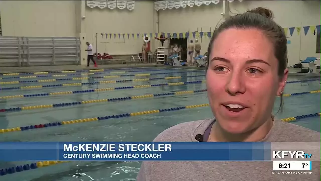 Century Swim and Dive Tops Seven-Year West Region Title-Holder | KFYR-TV