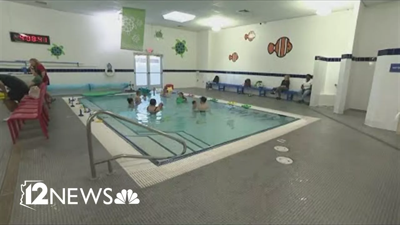 Making Connections at Hubbard Swim School | 12 News
