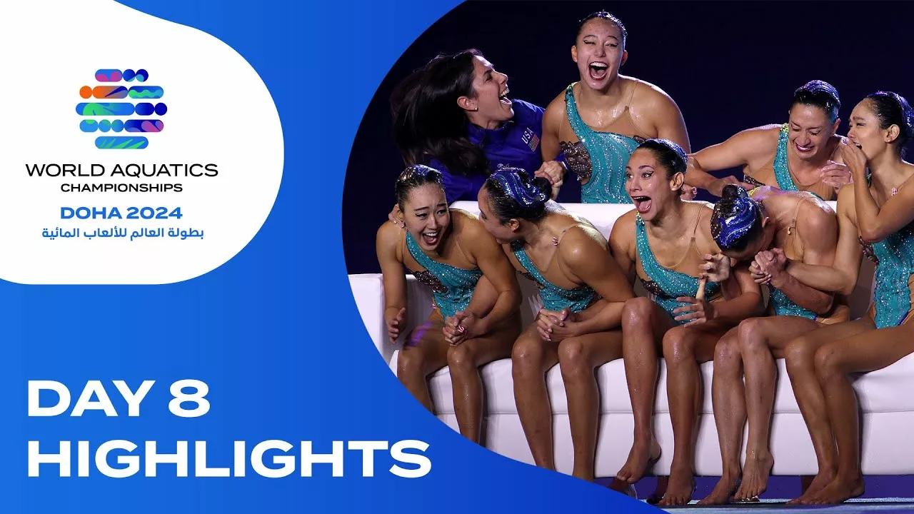 Day 8 | Highlights | World Aquatics Championships – Doha 2024