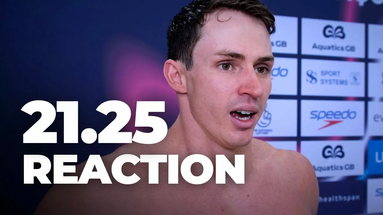 Ben Proud Reacts to 21.25 50m Freestyle | Propulsion Swimming