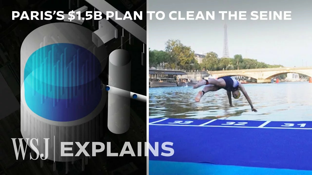 This Colossal Tank Is Key to Paris’s Olympics Infrastructure | WSJ