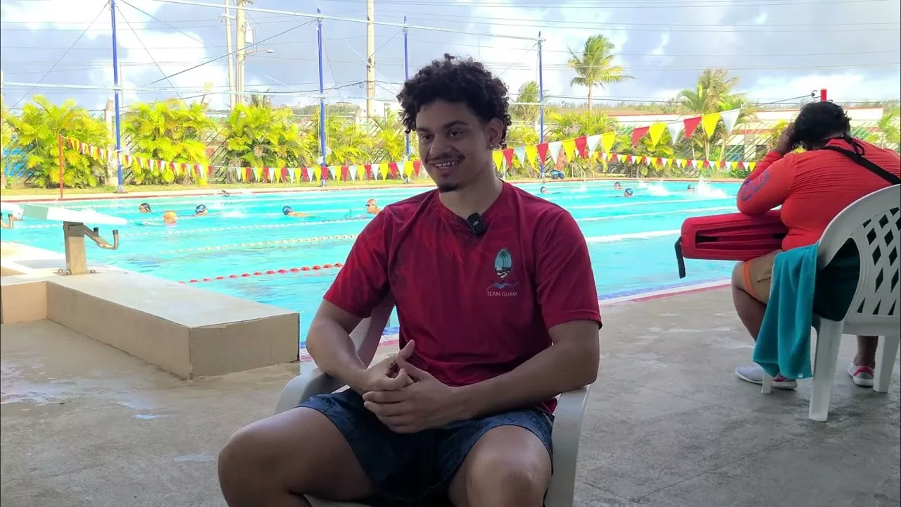 Jaden Francis on Leadership, Guam’s National Swim Team, Balancing College Life & Coming Home | KUAM News