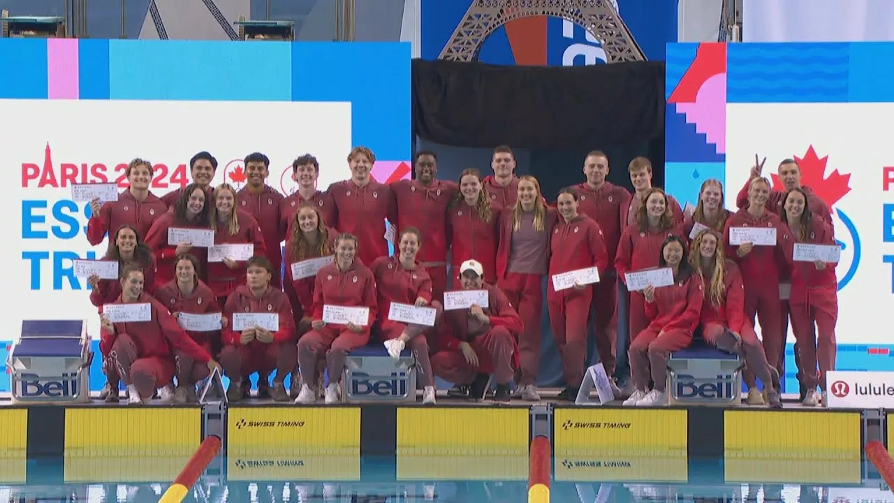 Canada’s Olympic Swimming Team Unveiled | CBC Sports