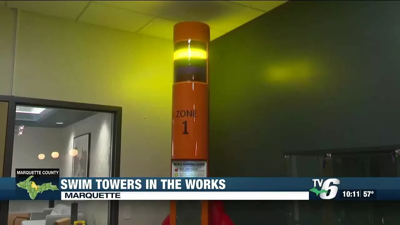 New Lifesaving Swim Towers Set To Transform Marquette Beaches For The Better