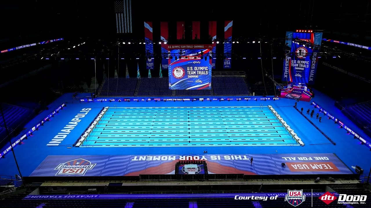 Transforming An NFL Stadium Into An Olympic Trials Swim Meet | USA Swimming