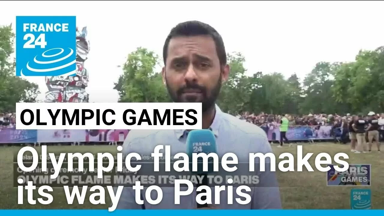 Olympic Flame Makes Its Way To Paris Ahead Of Opening Ceremony | France 24 English